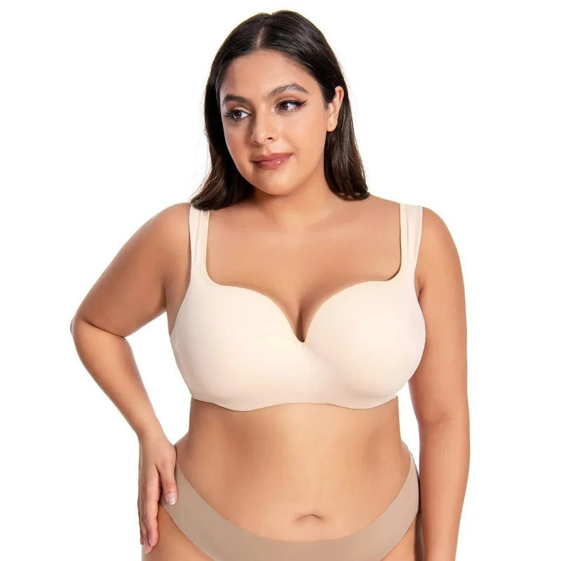 Sutiã Plus Size LunaComfort - Sustentação anatômica sem aro