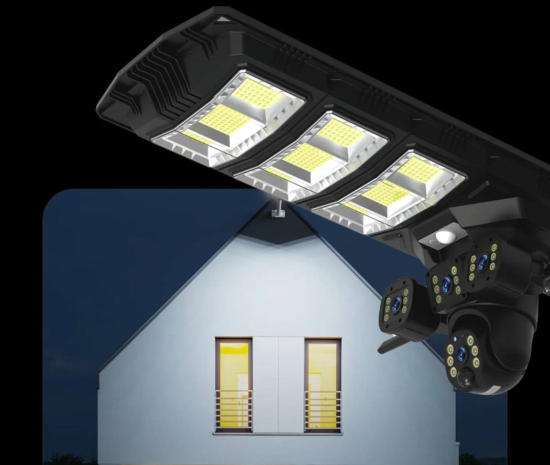 Luminária Solar SunGuard – Iluminação Potente e Sustentável