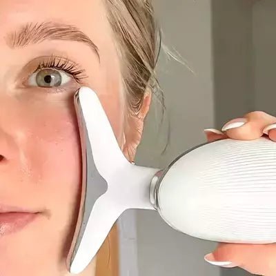 Massageador Facial Rejuvenescedor com Fototerapia Anti-Rugas